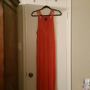Orange Lane Bryant Maxi Dress 14/16